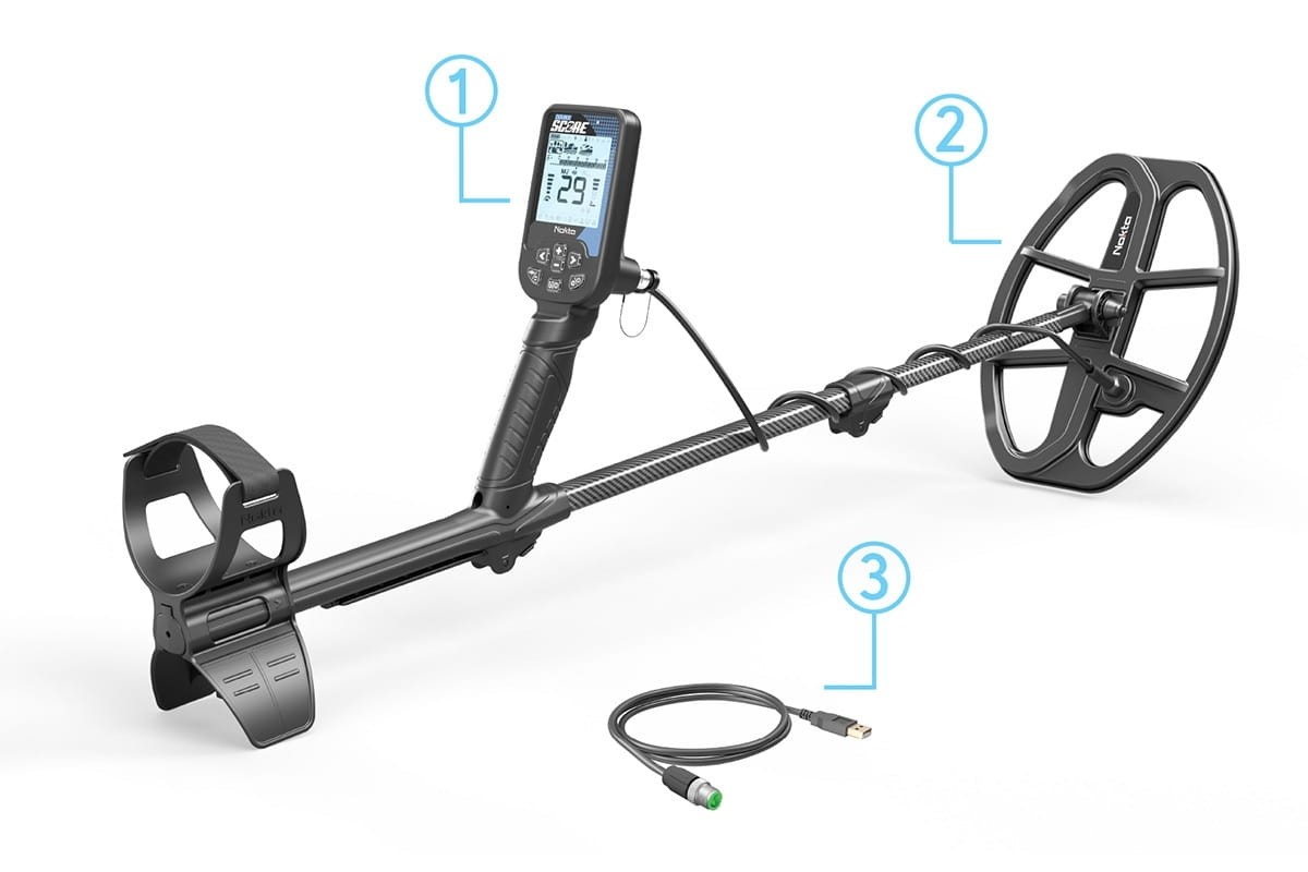 NOKTA Double SCORE 2 SC30 12" DD Multi Detektor Wykrywacz Metalu