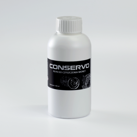 CONSERVO – rewelacyjny płyn do czyszczenia monet 500ml