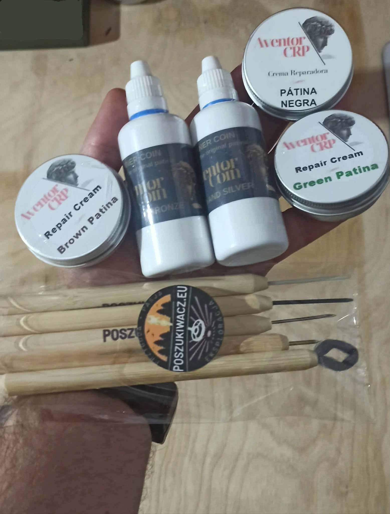 Aventor Pro zestaw do czyszenia monet