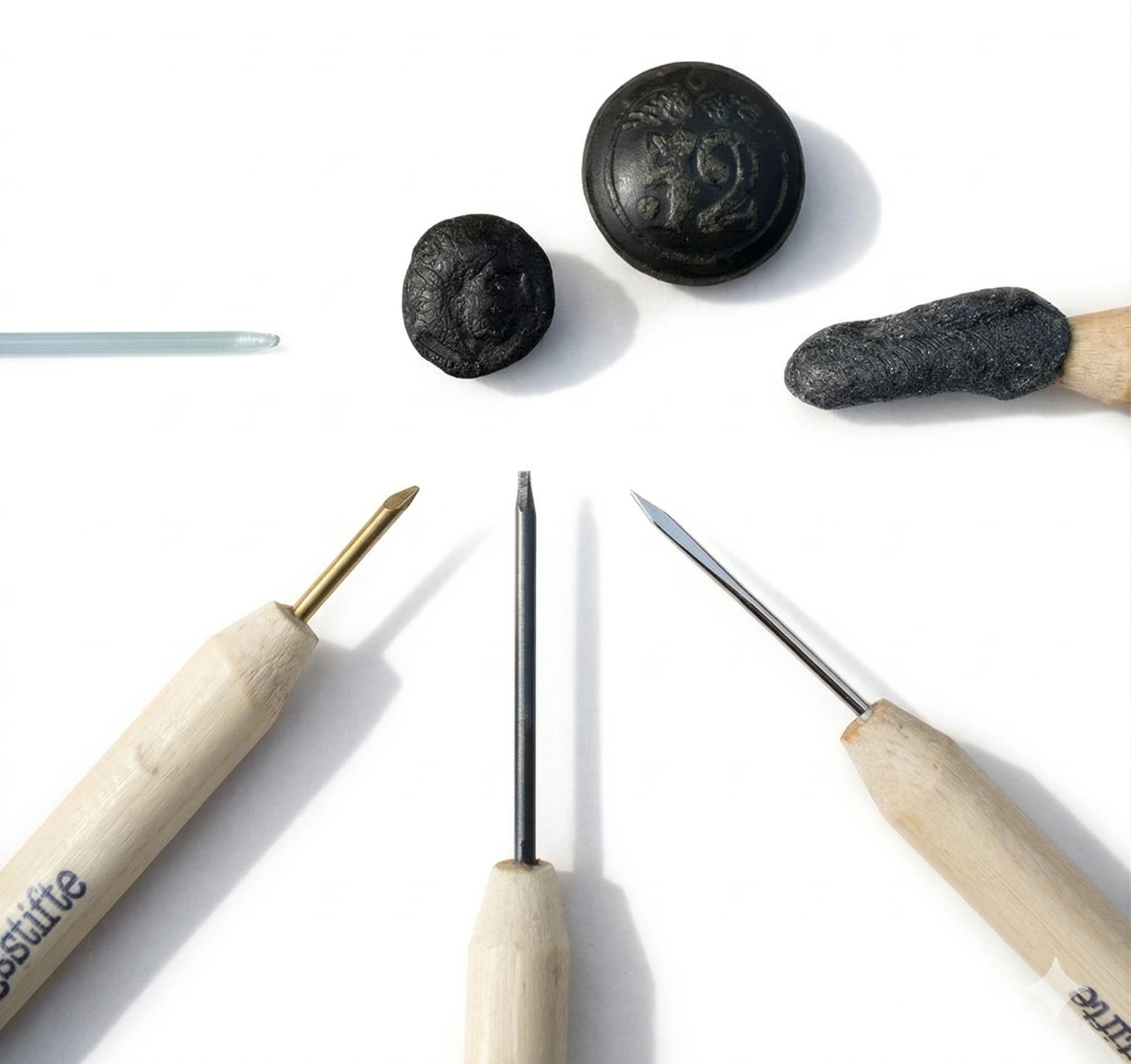 Ołówki do czyszczenia monet Aventor zestaw 5szt.